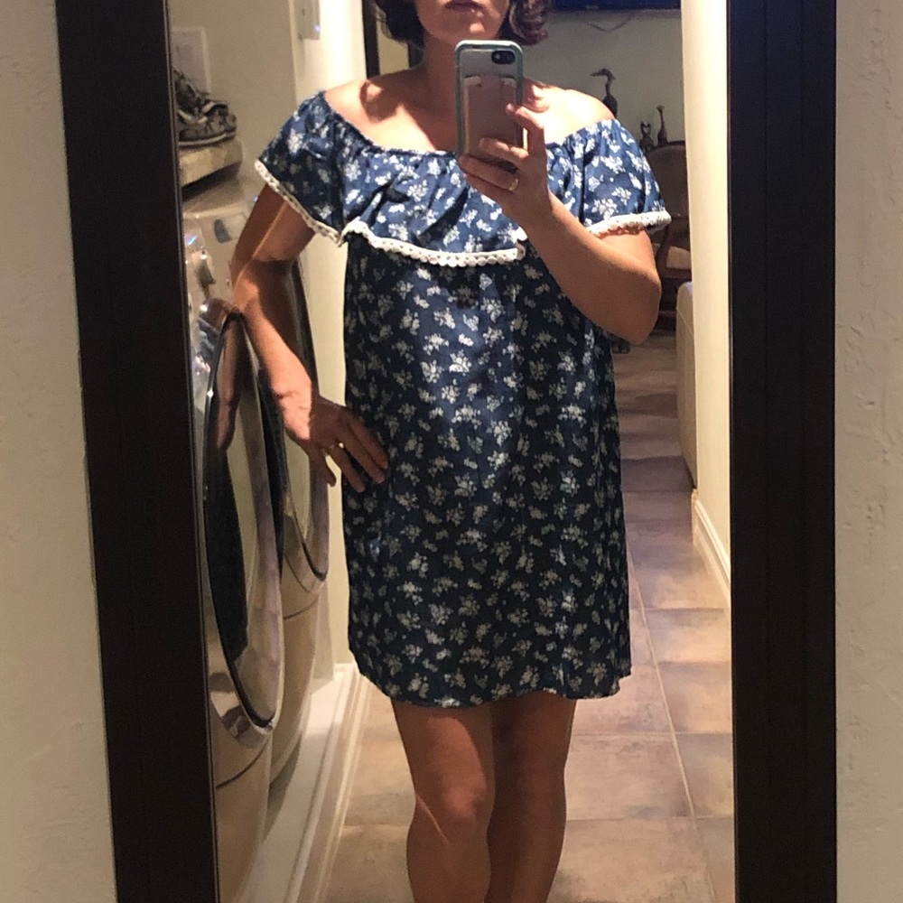 Floral pattern boutique dress by Blushing Heart